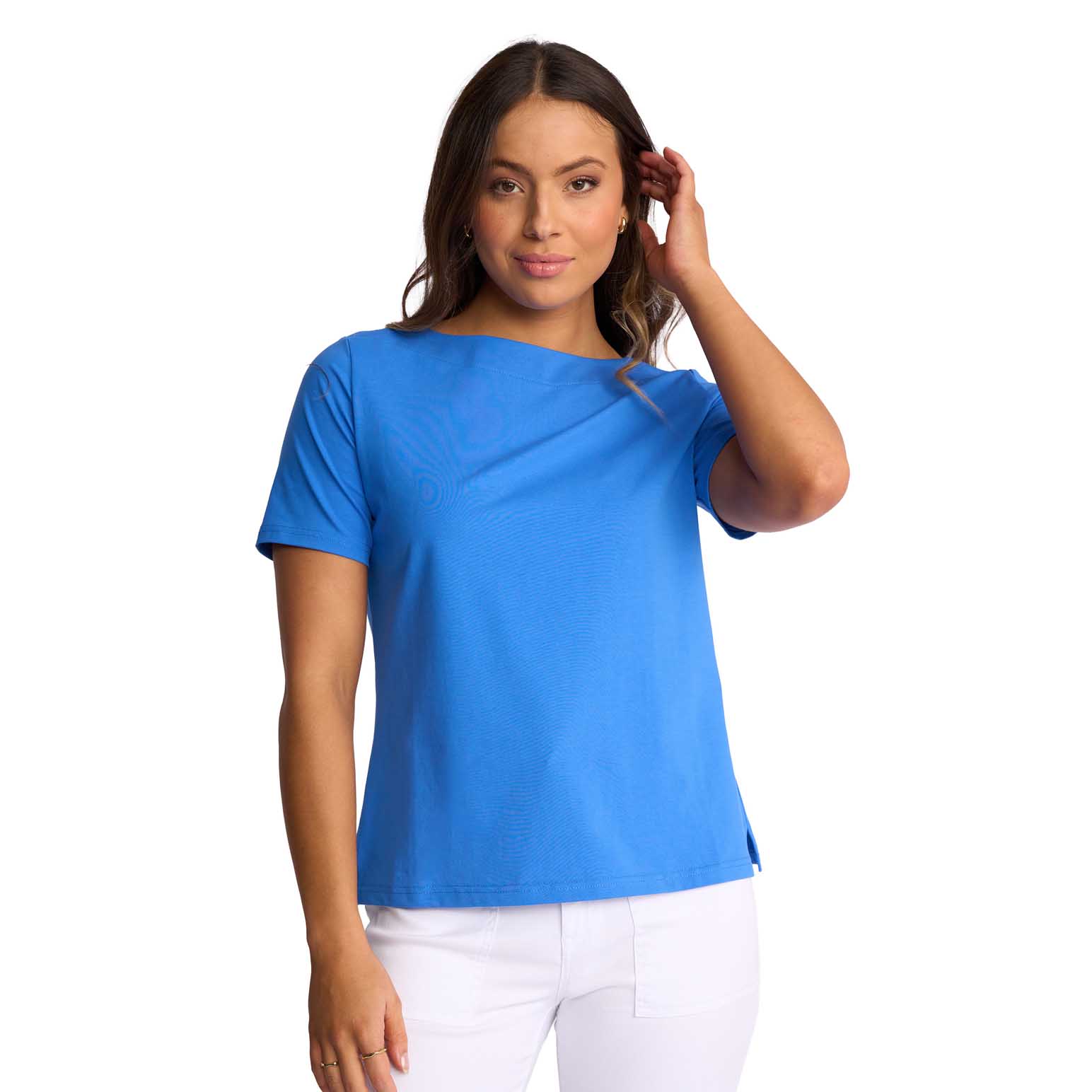 Vassalli Boat Neck Top